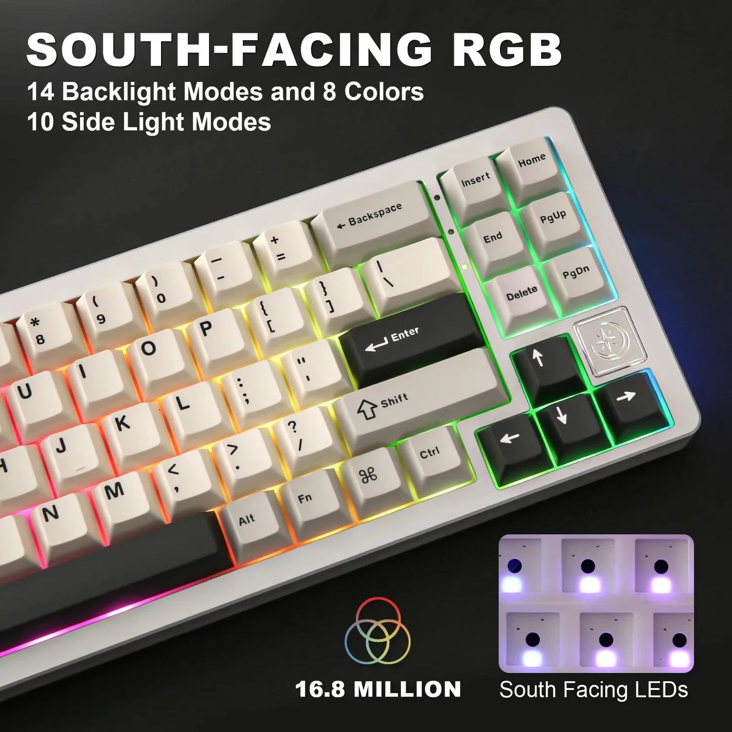 Aluminum Mechanical Gaming Keyboard, Hot Swappable RGB - Games Nex Gen