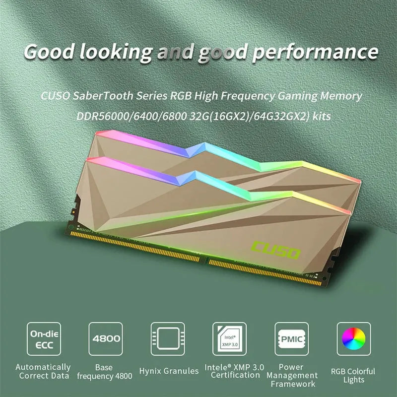 Gaming Mamory Cuso 3200MHZ - Games Nex Gen