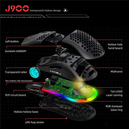 HXSJ GAMING MOUSE - Games Nex Gen 