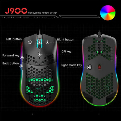 HXSJ GAMING MOUSE - Games Nex Gen 