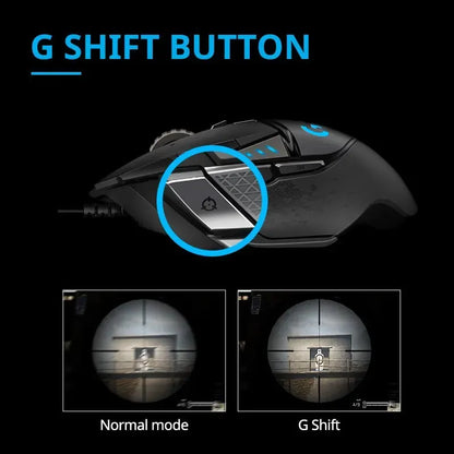 LOGITECH G502HERO GAMING MOUSE - Games Nex Gen 