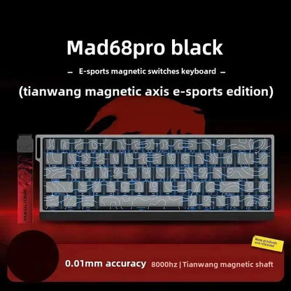MADLIONS MAD 60/68HE Gaming Keyboard, 8K, Hot Swap, Magnetic Switch
