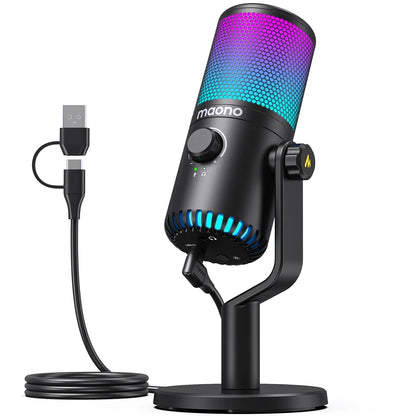MAONO DM30 Gaming Microphone - High-Quality USB Condenser Mic - Games Nex Gen 