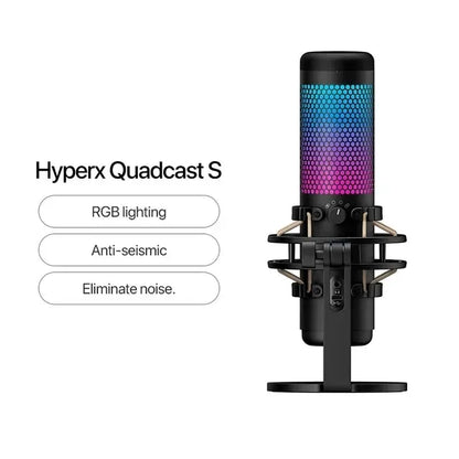 HYPERX Gaming Microphone – High-Quality USB Mic for Streaming & Gaming - Games Nex Gen 