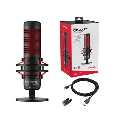 HYPERX Gaming Microphone – High-Quality USB Mic for Streaming & Gaming - Games Nex Gen 