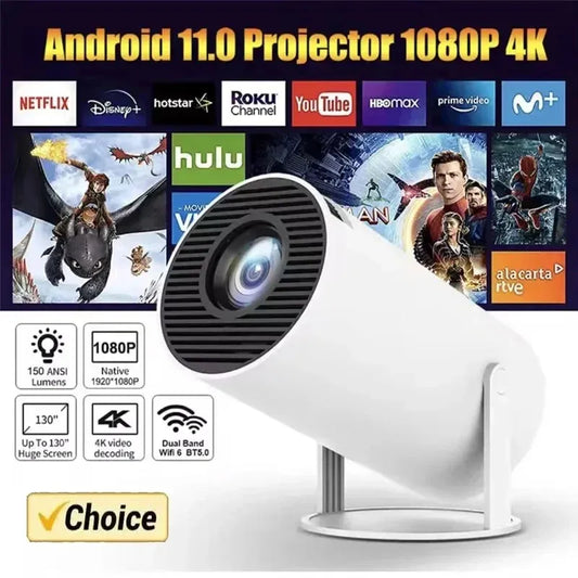 Home Cinema Outdoor portable Projetor 4K - Games Nex Gen 
