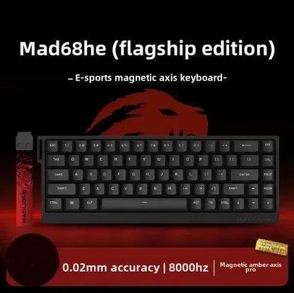 MADLIONS MAD 60/68HE Gaming Keyboard, 8K, Hot Swap, Magnetic Switch
