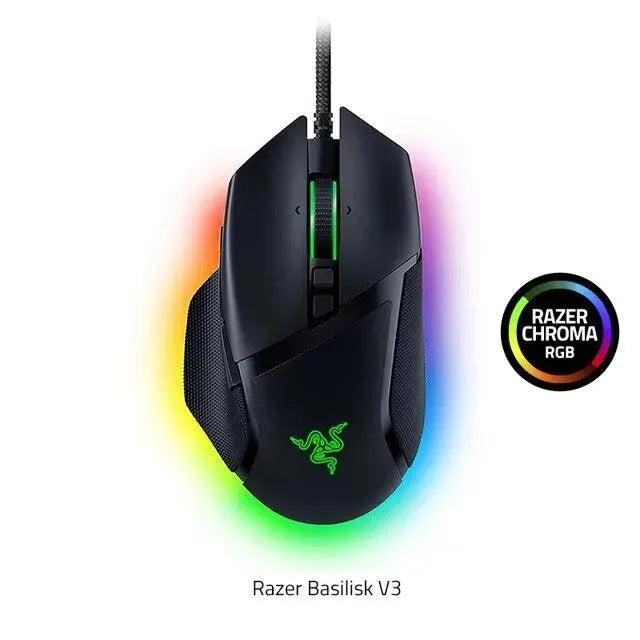 Razer Basilisk V3 Customizable Gaming Mouse 26K DPI, Chroma RGB