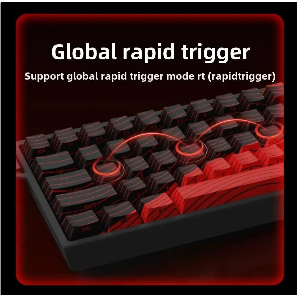 MADLIONS MAD 60/68HE Gaming Keyboard, 8K, Hot Swap, Magnetic Switch