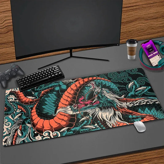 Gaming Mousepad Japanese Dragon - Games Nex Gen 