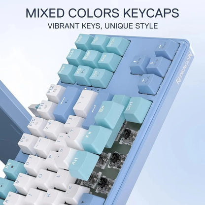 Redragon K707 TKL RGB Gaming Keyboard, Hot-Swap, Noise Dampening - Games Nex Gen 