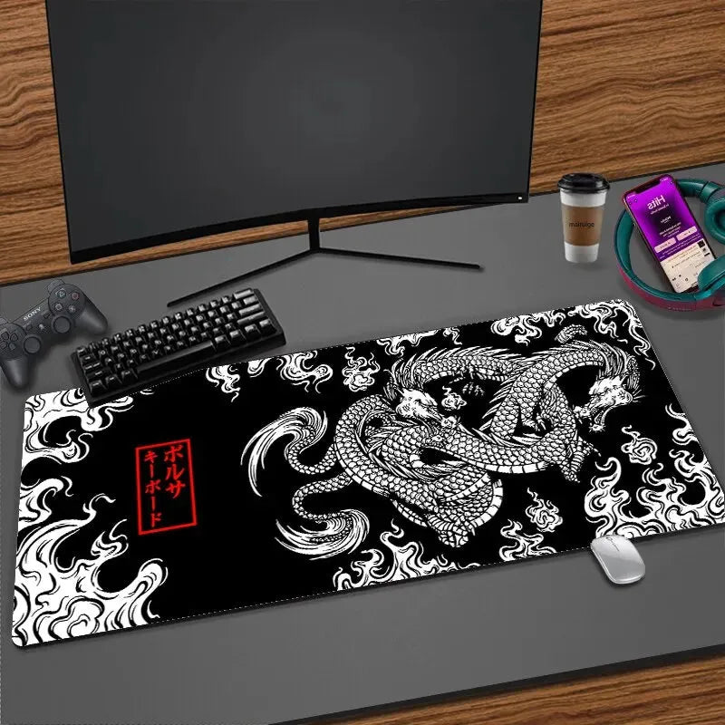 Japanese Dragon Gaming Mousepad - Games Nex Gen 