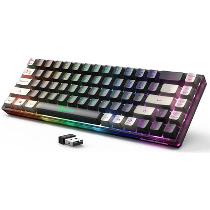 Wireless Gaming Keyboard Rechargeable Backlit Anti-Ghosting for PC