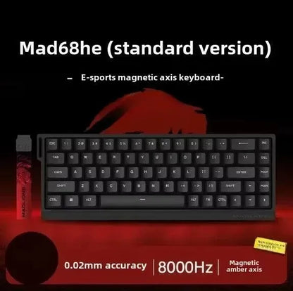MADLIONS MAD 60/68HE Gaming Keyboard, 8K, Hot Swap, Magnetic Switch