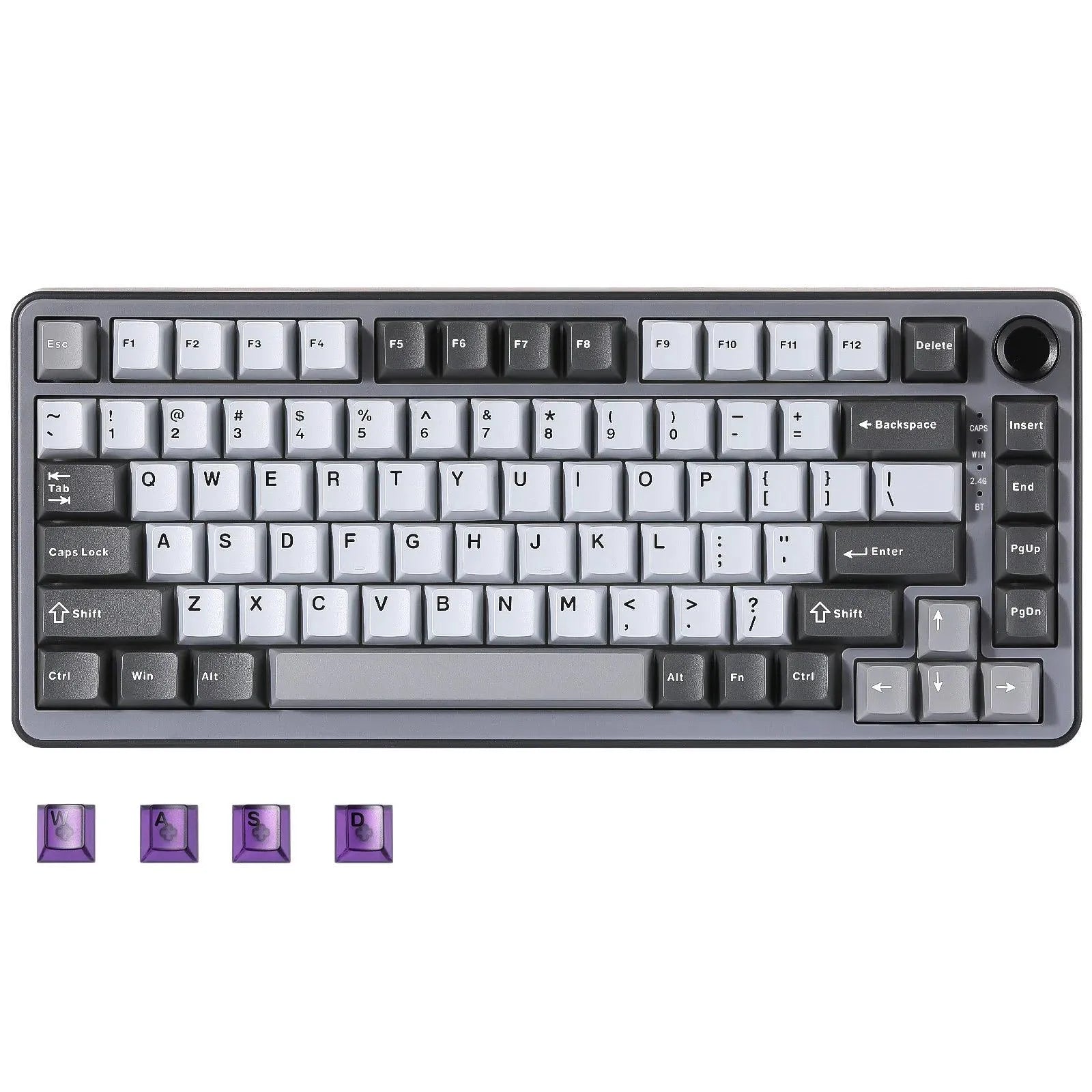 YUNZII B75 PRO 82-Key Wireless Mechanical Gaming Keyboard, RGB - Games Nex Gen 