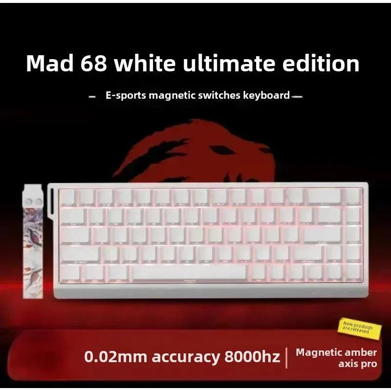 MADLIONS MAD 60/68HE Gaming Keyboard, 8K, Hot Swap, Magnetic Switch
