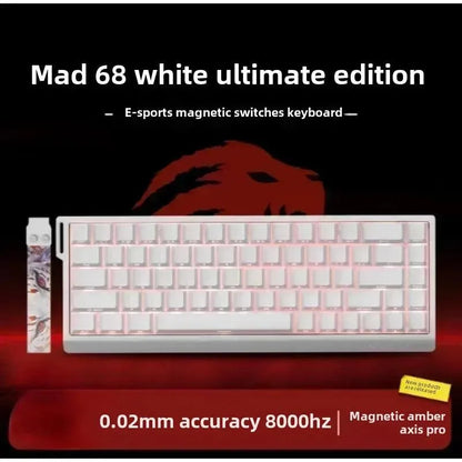 MADLIONS MAD 60/68HE Gaming Keyboard, 8K, Hot Swap, Magnetic Switch