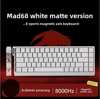 MADLIONS MAD 60/68HE Gaming Keyboard, 8K, Hot Swap, Magnetic Switch