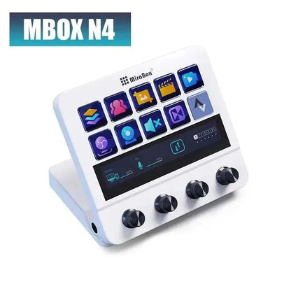 Mbox N4 Stream Deck Adjustable Stand 10-Key Macro Keyboard