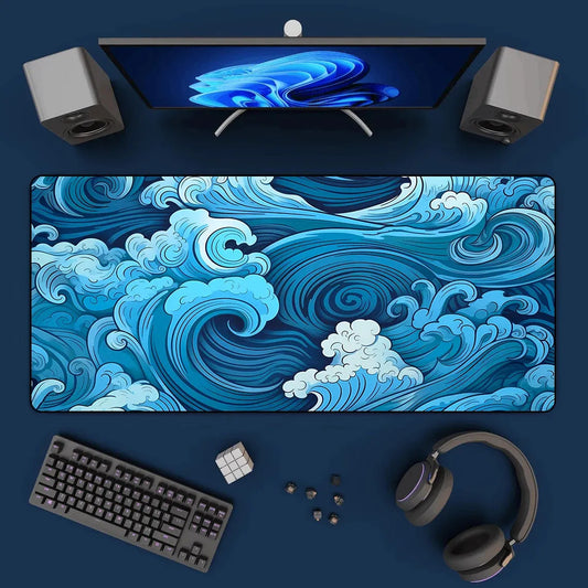 Gaming Mouse Pad Blue Mousepad - Games Nex Gen 