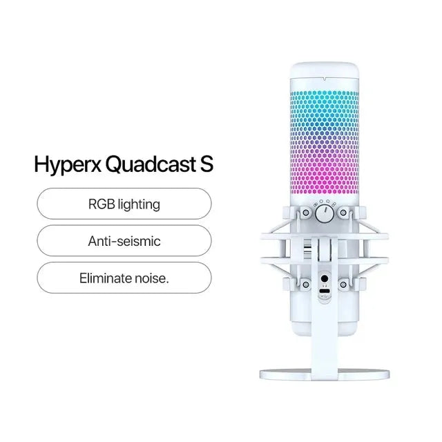 HYPERX Gaming Microphone – High-Quality USB Mic for Streaming & Gaming - Games Nex Gen 