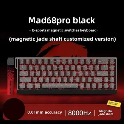 MADLIONS MAD 60/68HE Gaming Keyboard, 8K, Hot Swap, Magnetic Switch