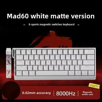 MADLIONS MAD 60/68HE Gaming Keyboard, 8K, Hot Swap, Magnetic Switch