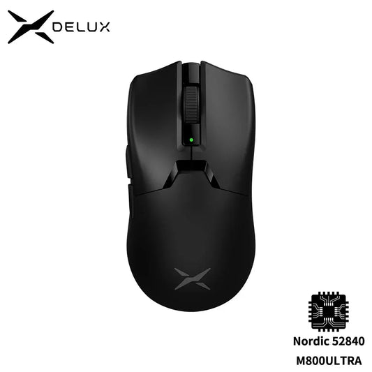 Delux M800 Ultra Gaming Mouse – High-Precision, Ergonomic Design - Games Nex Gen 