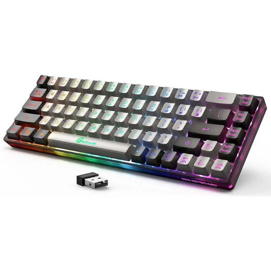 Wireless Gaming Keyboard Rechargeable Backlit Anti-Ghosting for PC